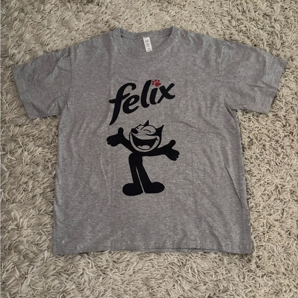 Vintage Gray Men's Felix Short Sleeve T-Shirt Size L
